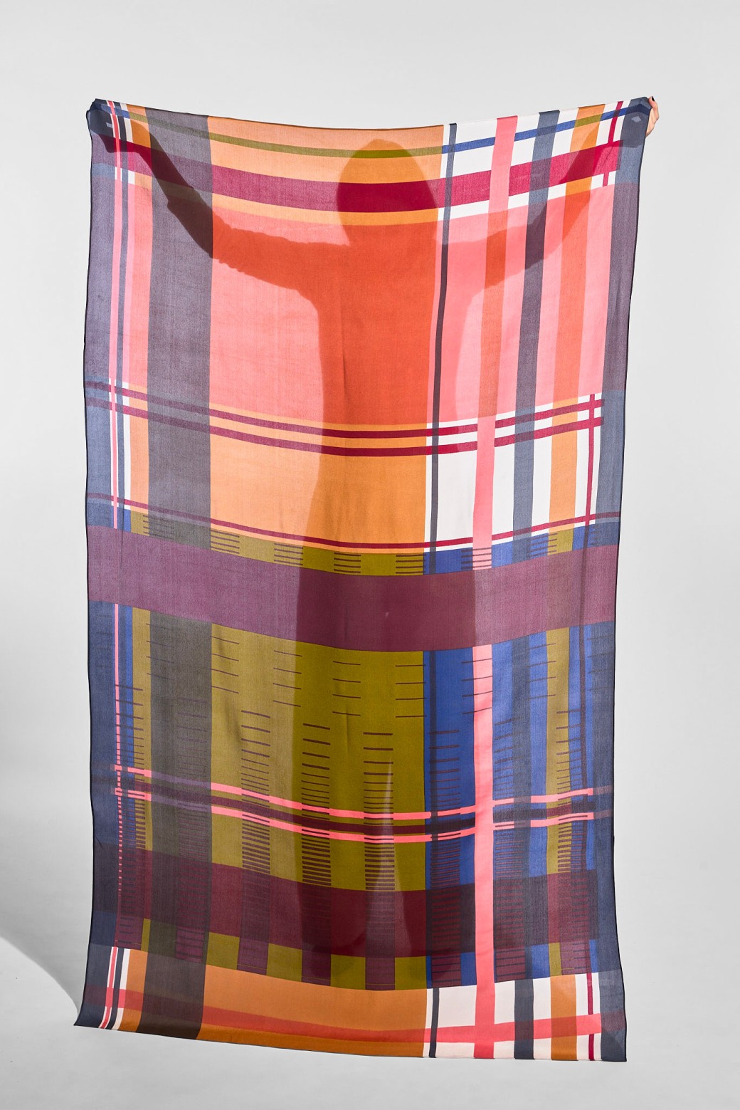 Foulard  Divine Blush Bleu