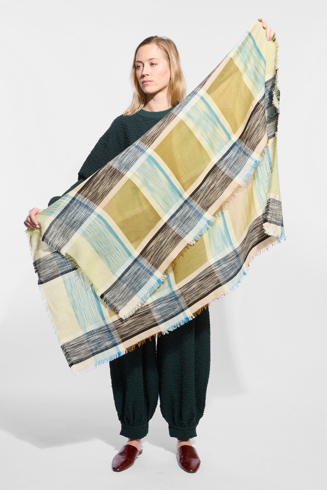 Foulard Felicité Brun