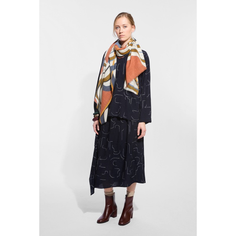 Foulard  Magma Tan