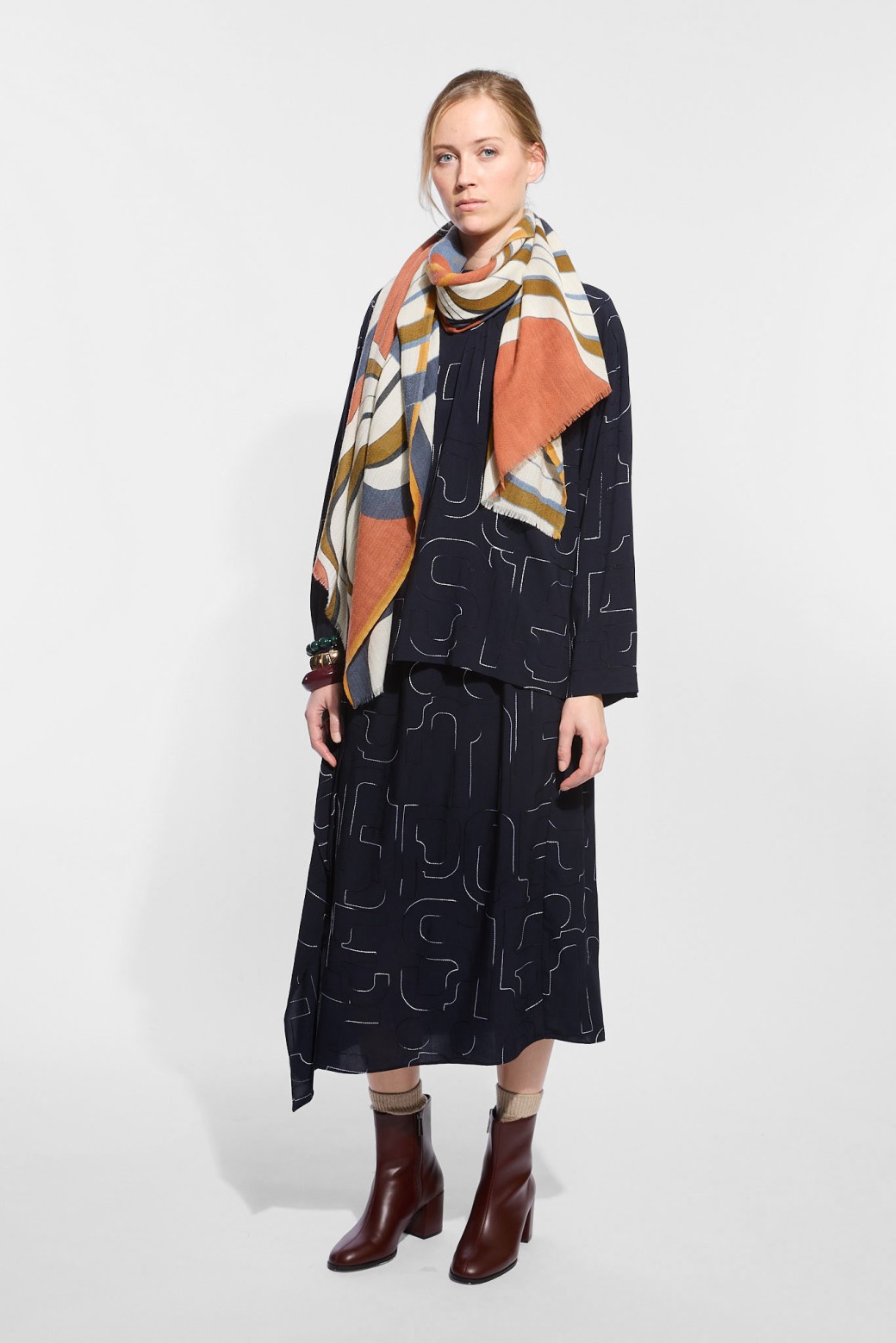 Foulard  Magma Tan