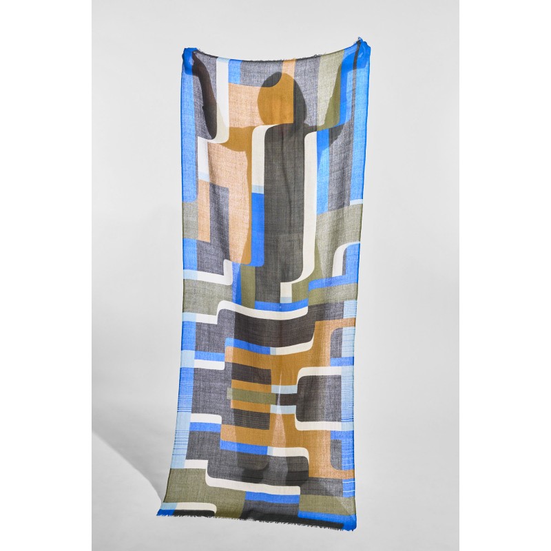 Foulard  Petra Bleu