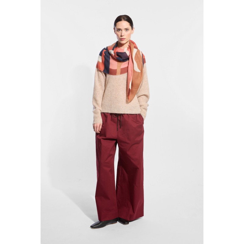 Foulard  Petra Grenat