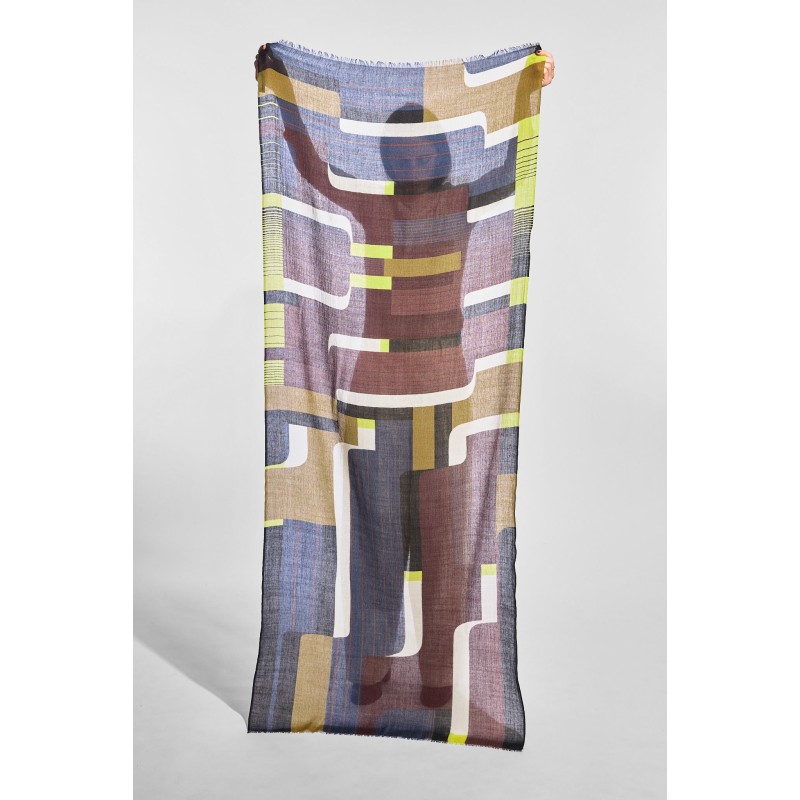 Foulard Petra Kaki