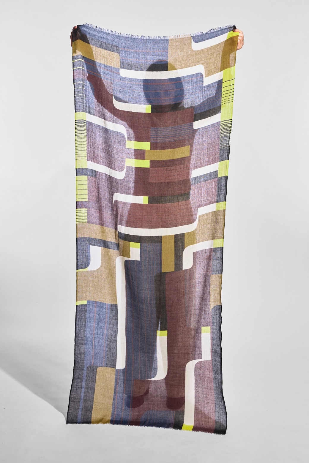 Foulard Petra Kaki