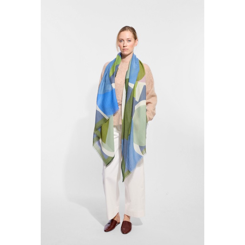 Foulard Ruban Gris