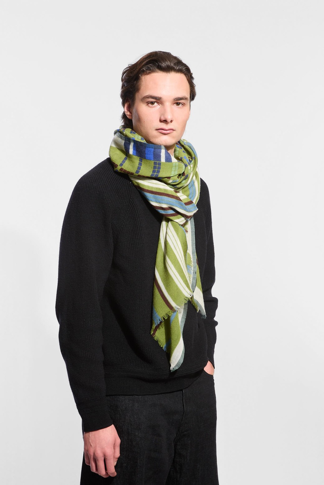 Sequence Khaki Scarf