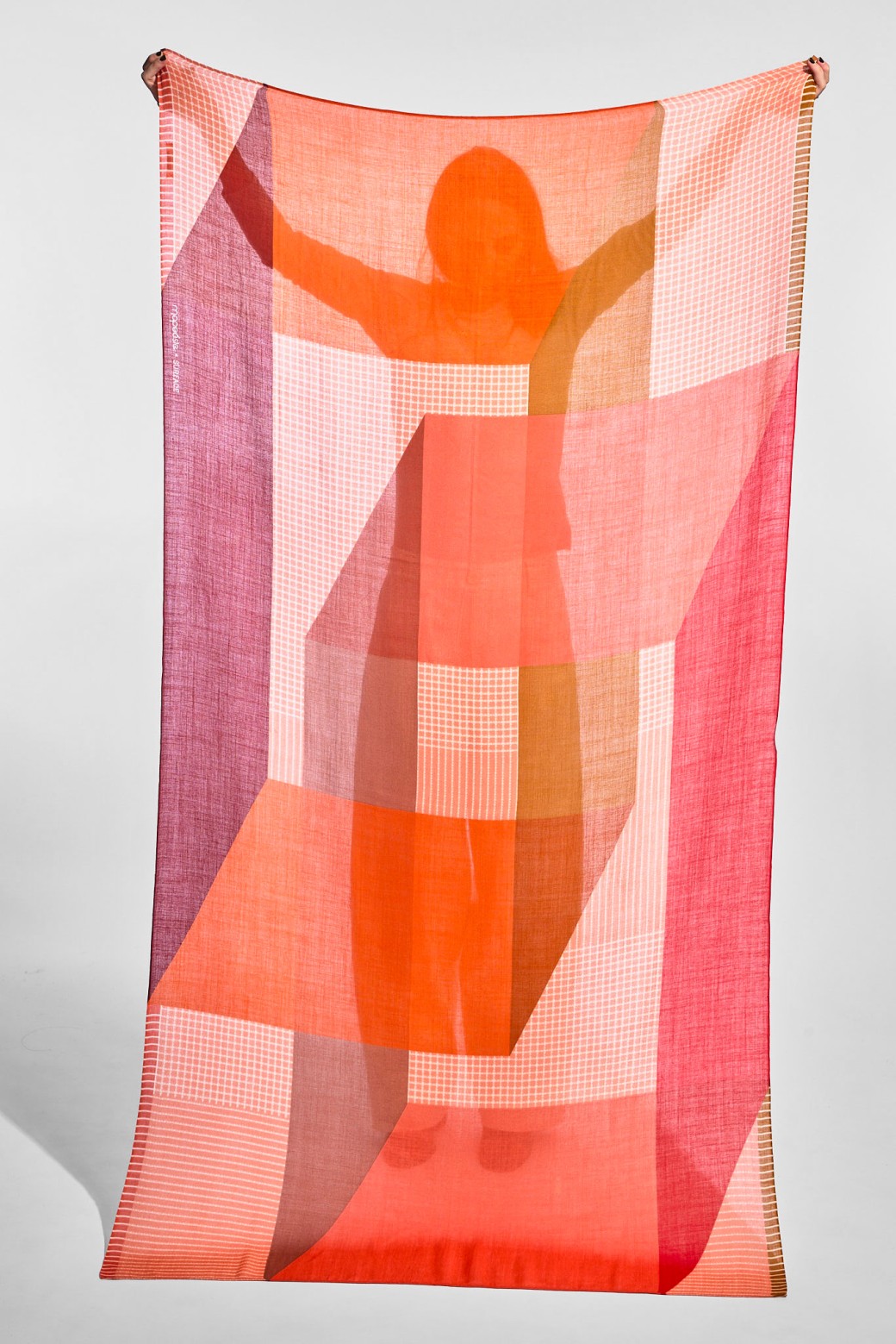 Foulard Surface Corail