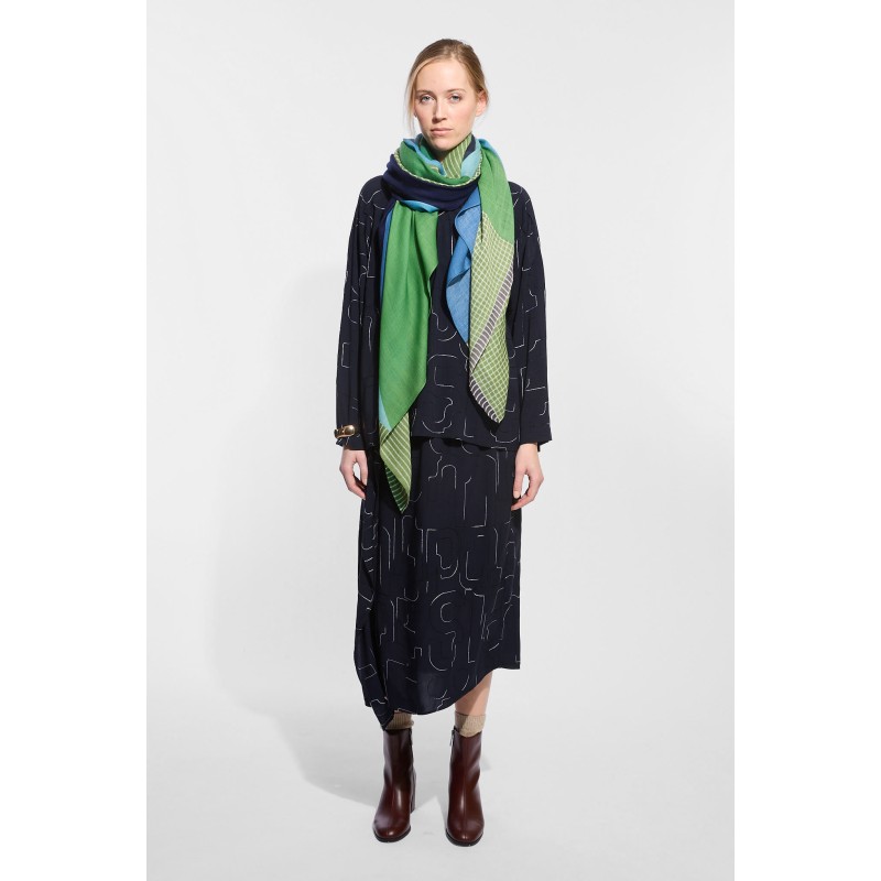 Surface Green Scarf