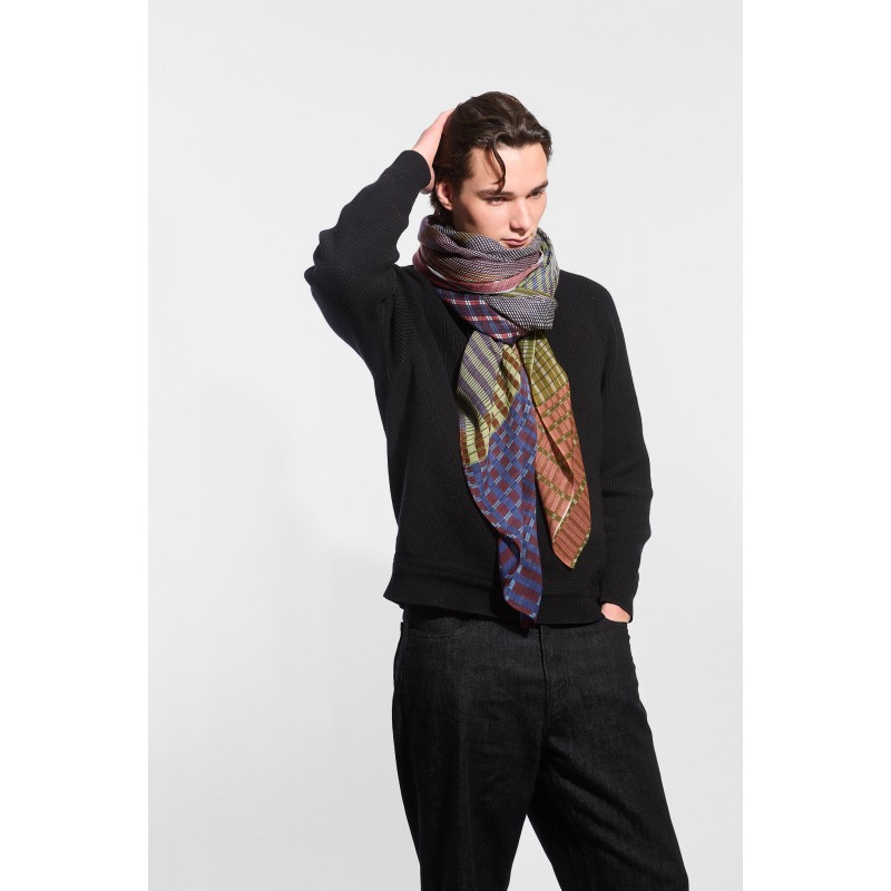Vibrant Mahogany Scarf
