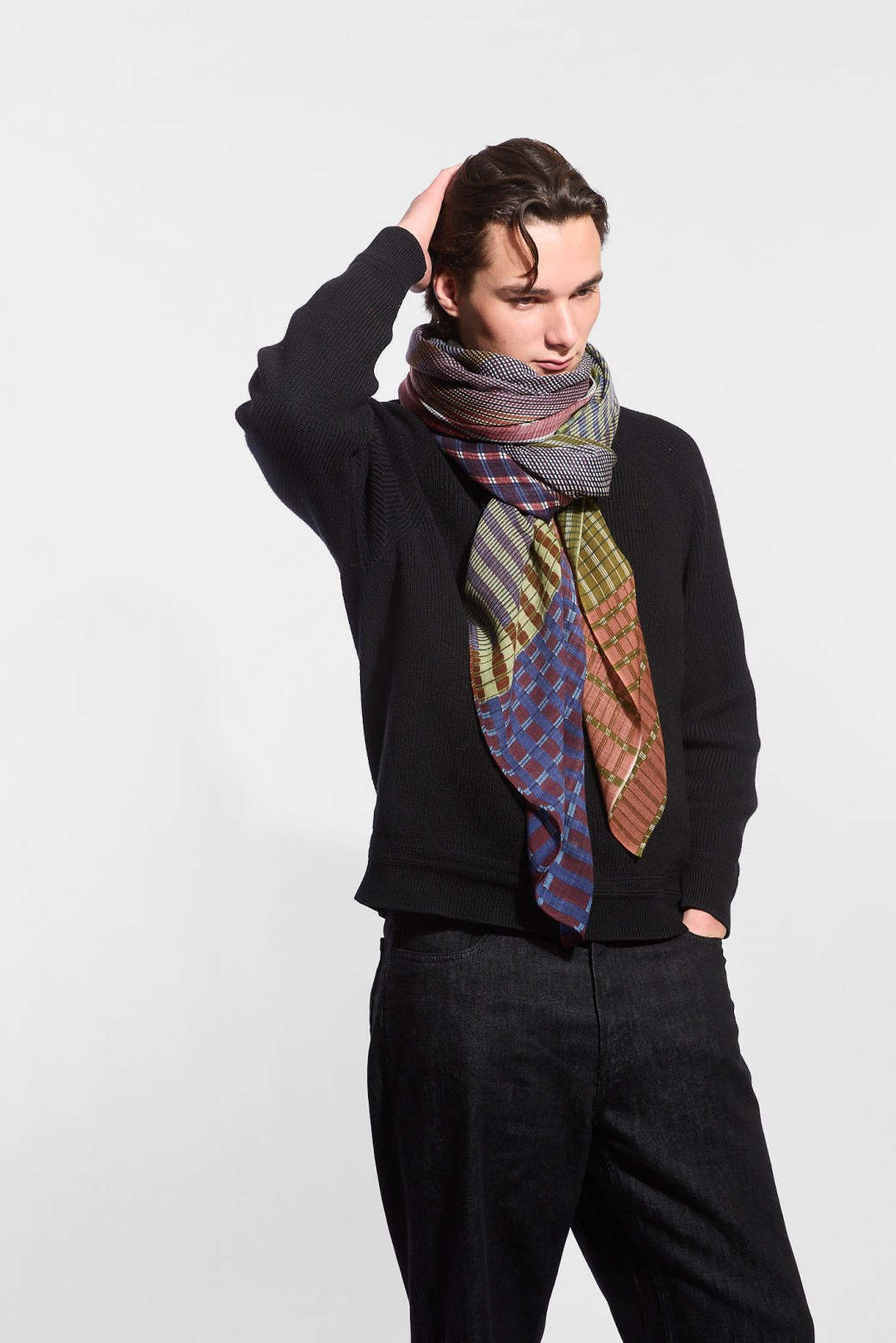Foulard  Vibrant Acajou