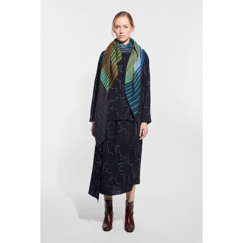 Vibrant Amazon Scarf