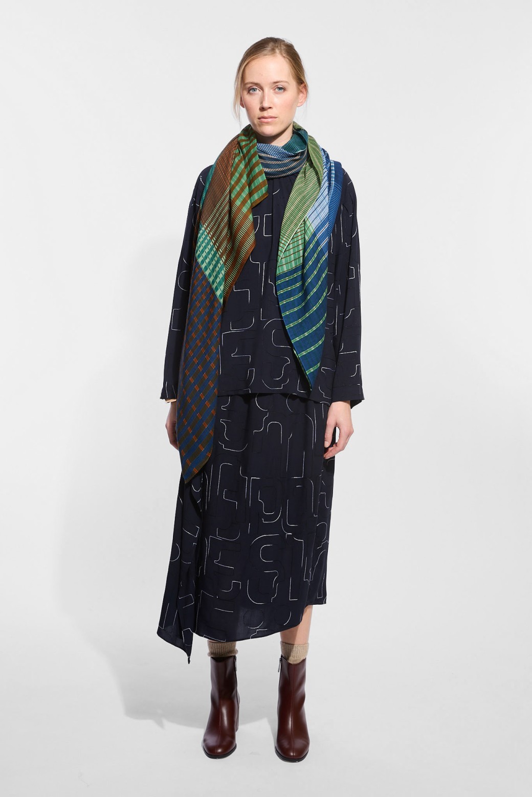 Vibrant Amazon Scarf