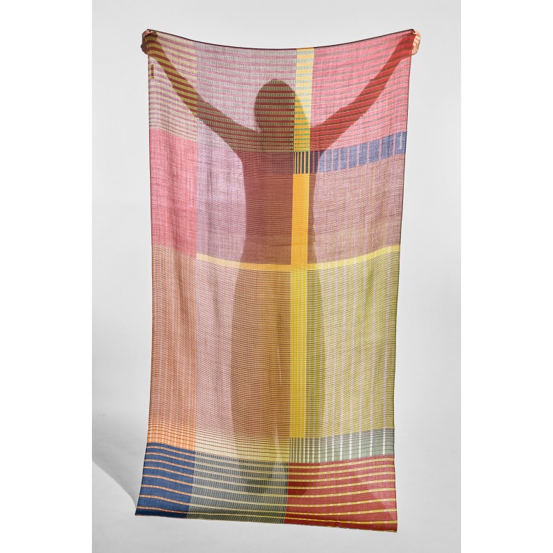 Vibrant Amber Scarf