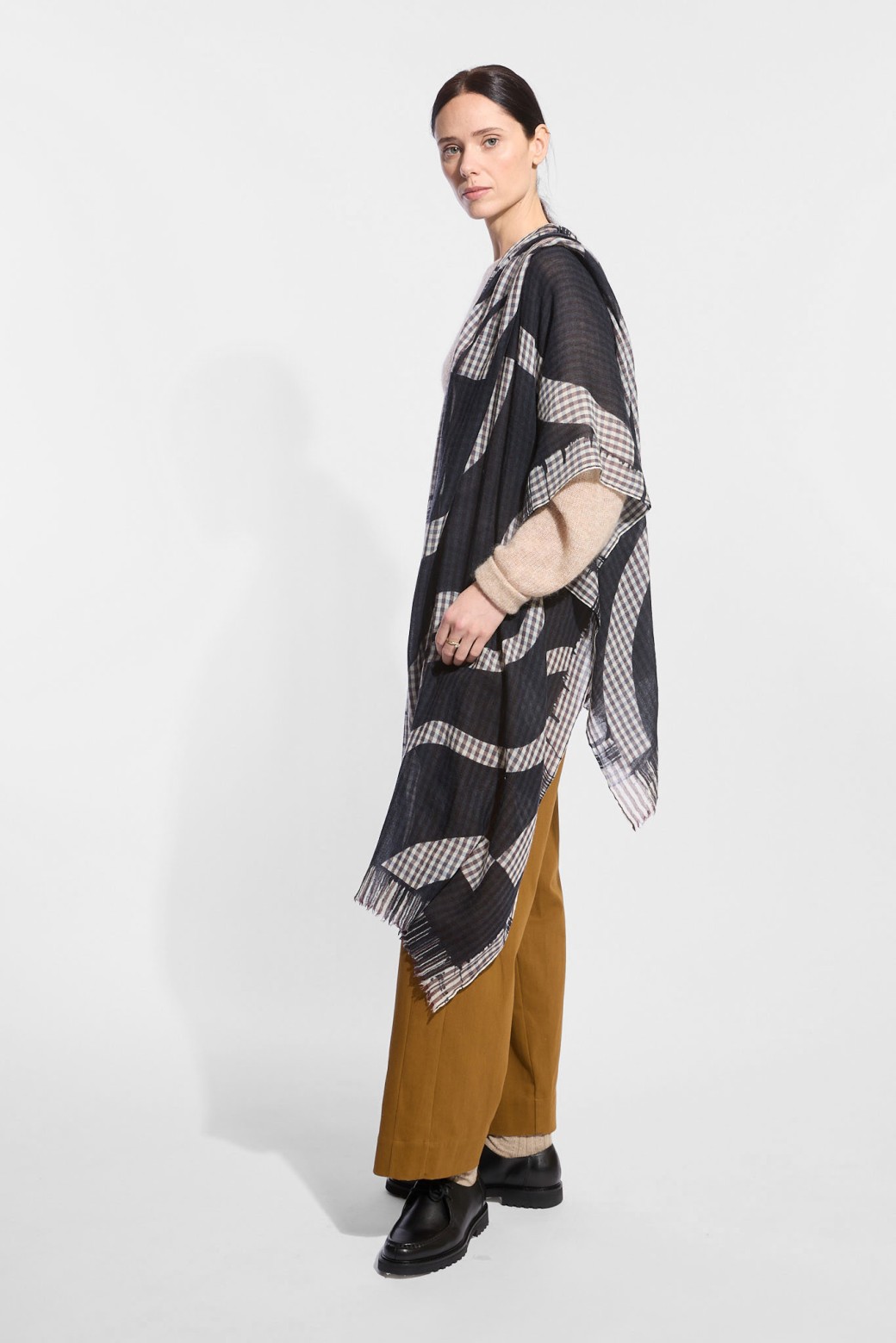 Foulard Wave Petrole