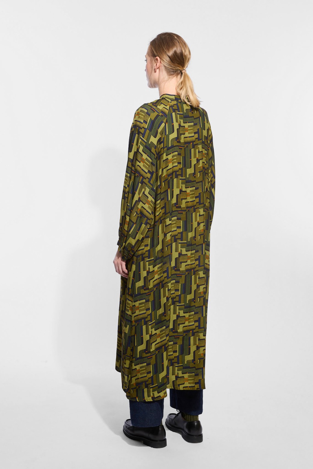 Green Oscar Eulalie Dress