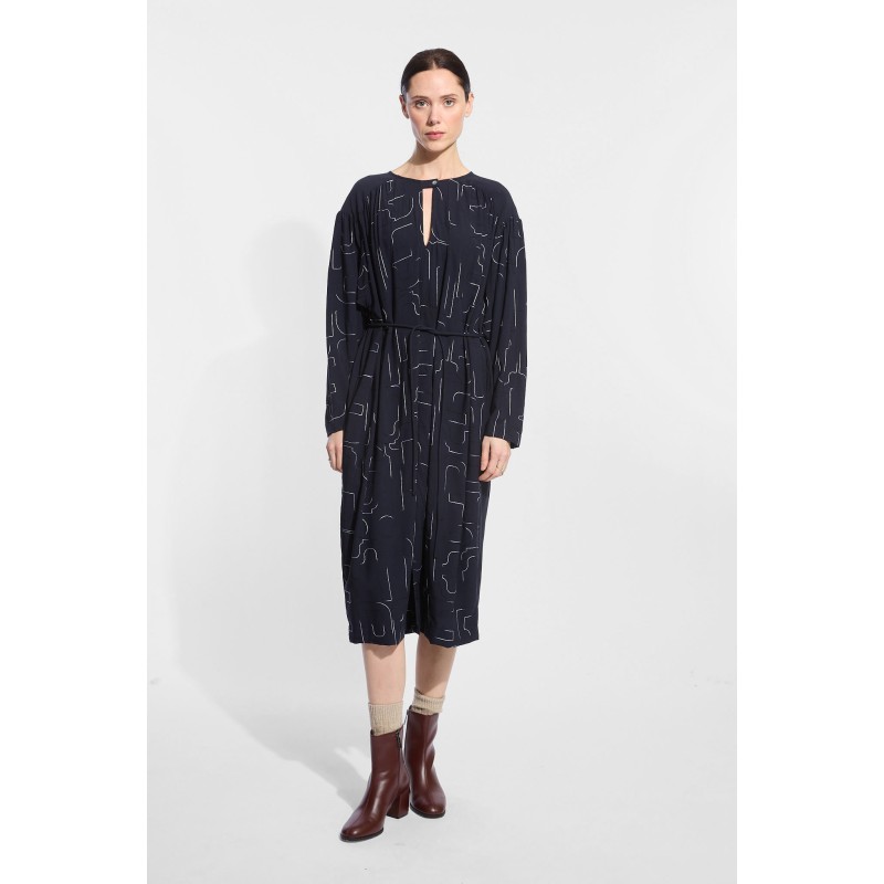 Robe Reese Lyrique Marine