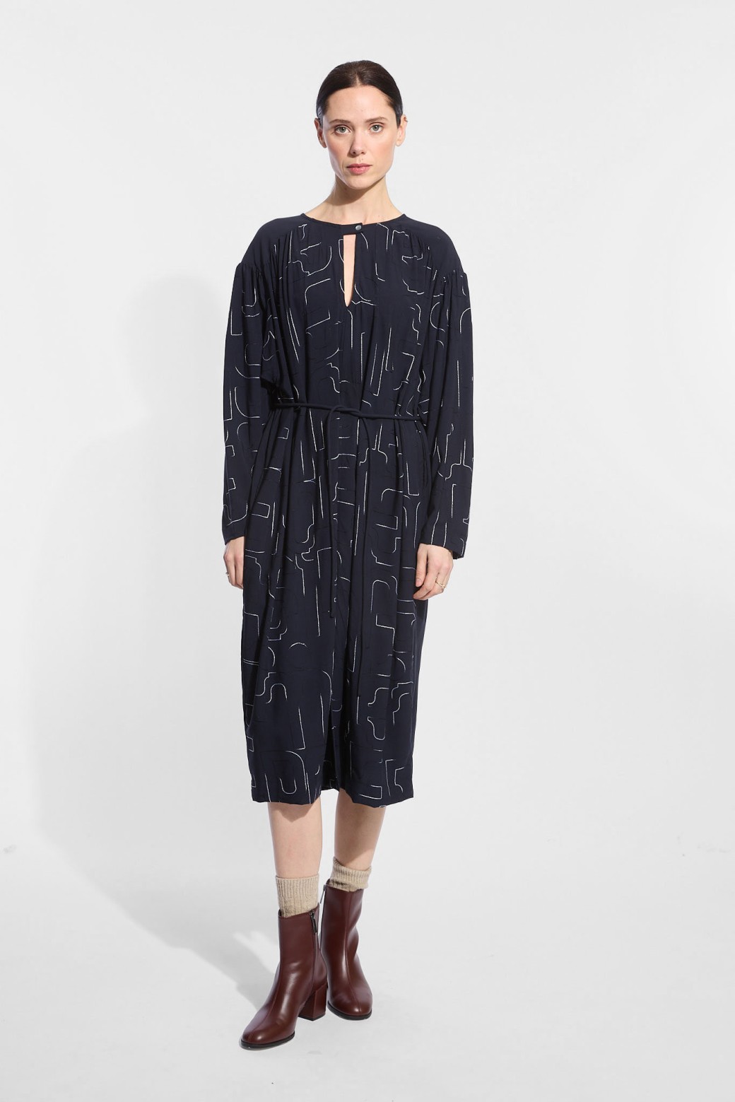 Navy Reese Lyrique Dress