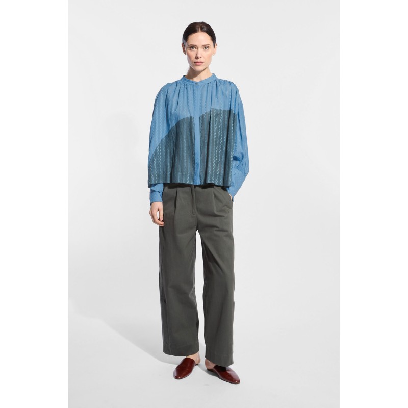 Chemise Castille Moon Bleu Vert