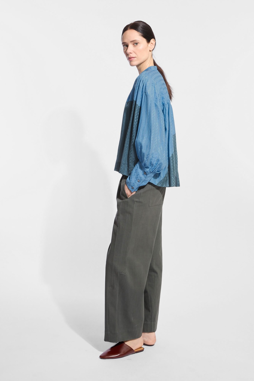 Chemise Castille Moon Bleu Vert
