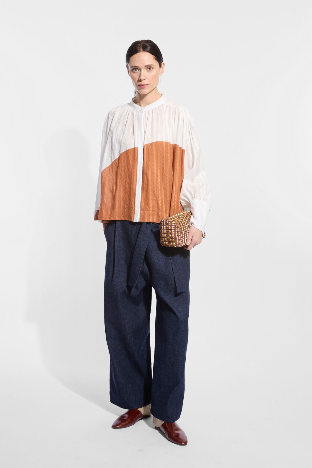 Ecru Terracotta Castille Shirt