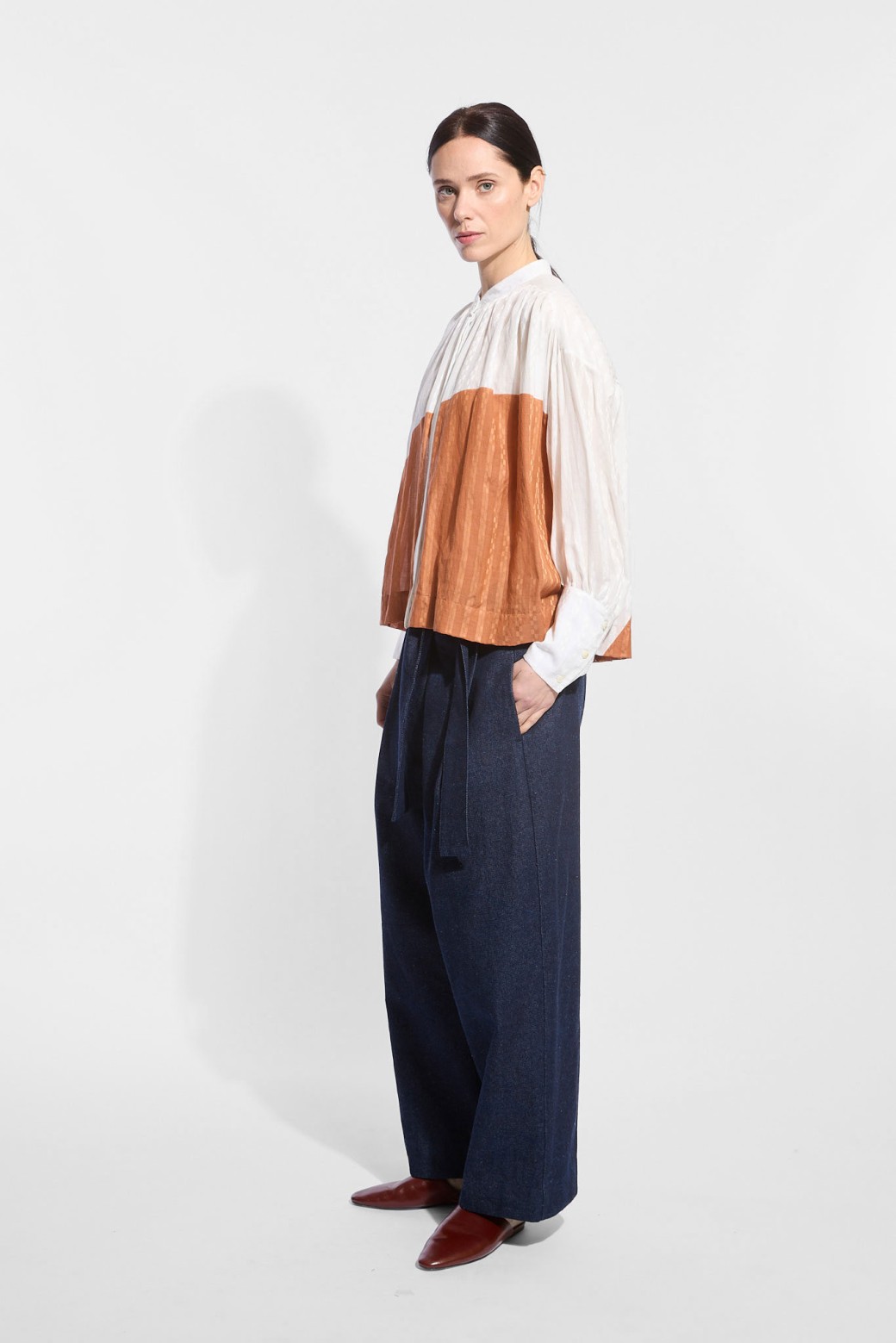 Ecru Terracotta Castille Shirt