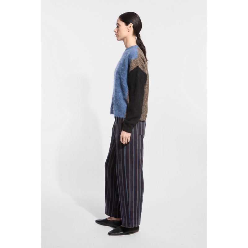 Pantalon Victor  Epicea Marine Brun
