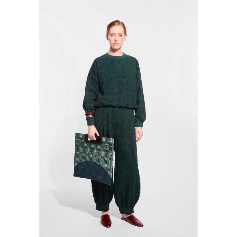Green Cadence Arty Bag