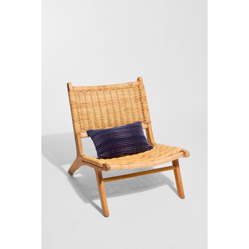 Housse de Coussin Altaï Marine 30/50cm