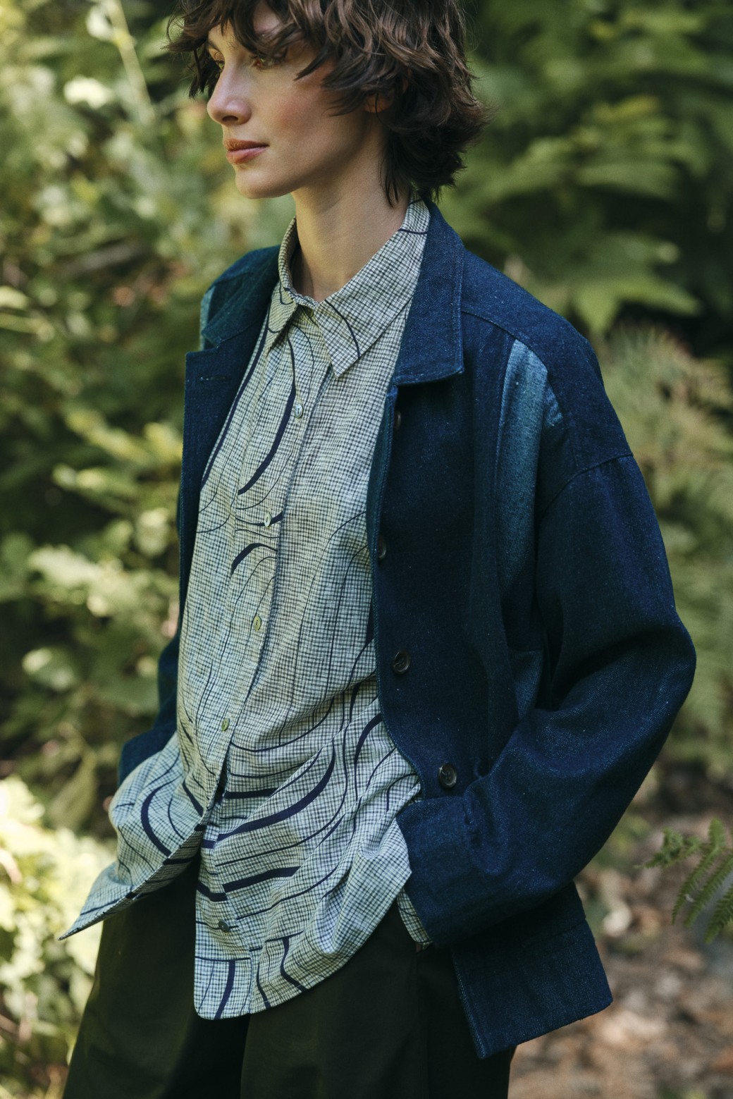 Navy Mina Stella Jacket